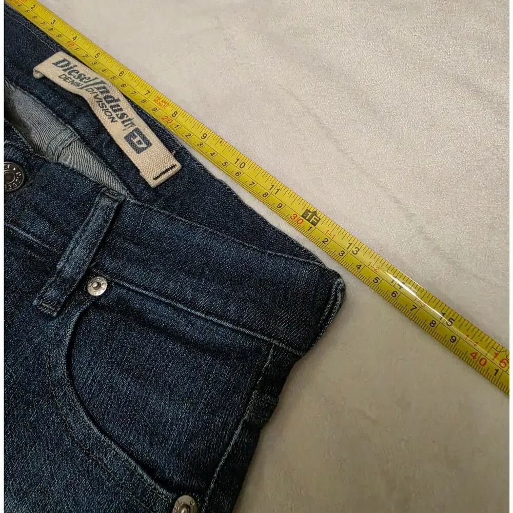Diesel Fanker Straight-Leg Jeans – Dark Wash – Size 28